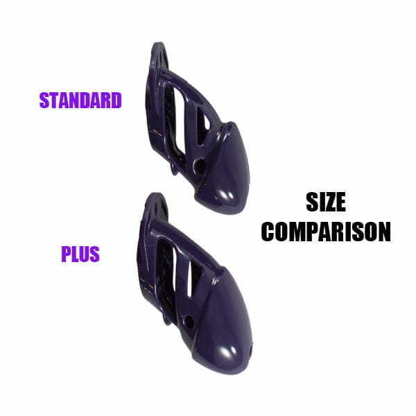 Comparison of Sizes for The Vice Plus and Standard