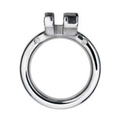 straight steel additional chastity rings